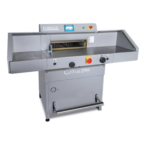 Formax Hydraulic Programmable 20" Guillotine Paper Cutter - Cut-True 29H