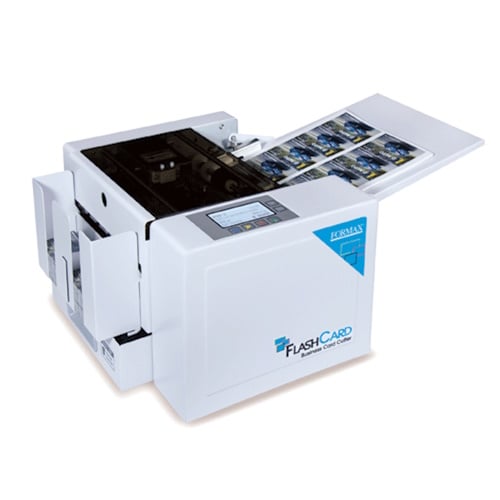 Formax Heavy-Duty Tabletop Business Card Cutter  - FlashCard