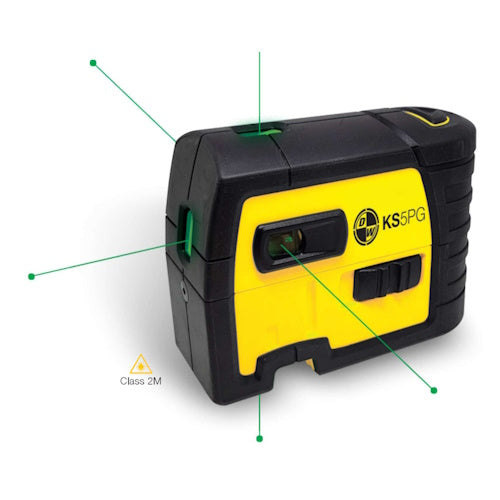 SitePro 5-Point Green Beam Laser - KS5PG