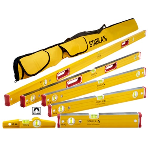 Stabila Type 96M Magnetic 6 Level Set & Case - 78396 78396 Titan Tools Direct