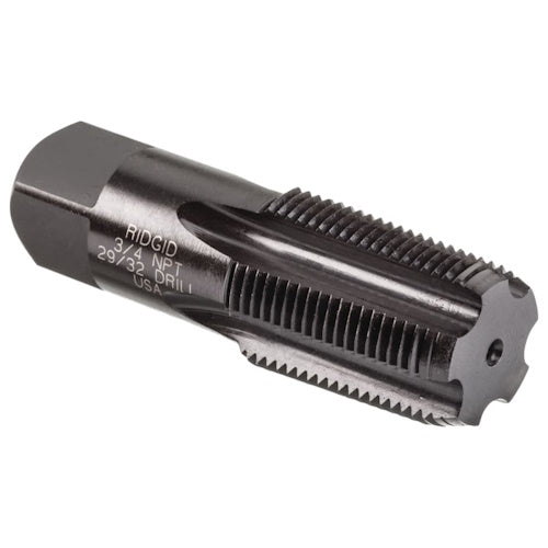Ridgid Pipe Tap, 3/4 in-14 NPT, Taper, 5 Flutes - 632-35835