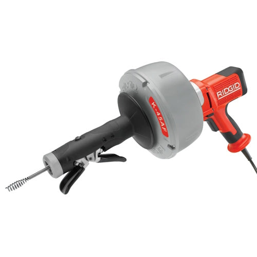 Ridgid K-45 Sink Machine, 600 RPM, 3/4 in to 3 in Drain/Pipe, Includes K-45AF-1/Cable/Carrying Case - 632-35998