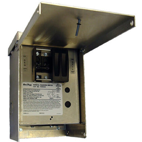 Generac 30A Single-Circuit Manual Transfer Switch - 6377