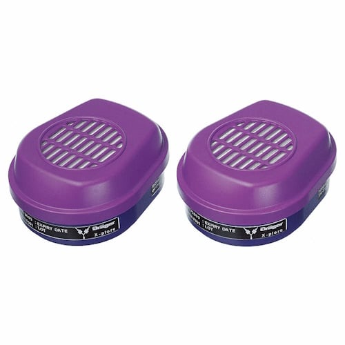 Draeger X-Plore Filter Organic Vapor/P100 Particulate, 2-Pack - 6738034