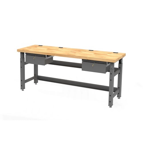 Safco - TechWorks Typical 1 Workstation - TWTYP1 - Titan Tools Direct