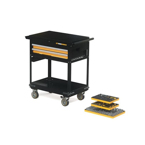 Gearwrench 194 Piece MEGAMOD Mechanics Tool Set in Modular Foam Trays with Storage Unit - MEGAMOD194