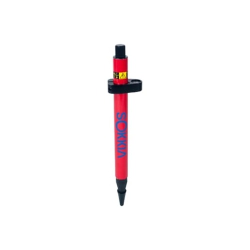 Sokkia Economy Mini Stake Out Pole, Red - 724242