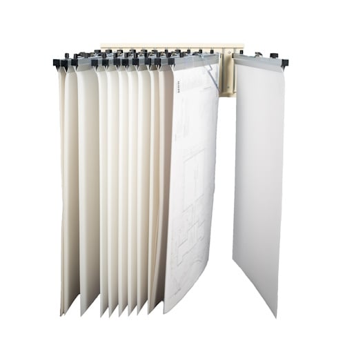 Titan Tools Bundle - Premium Pivot Wall Rack and Hangers with a Dozen 18" Clamps TTD2855