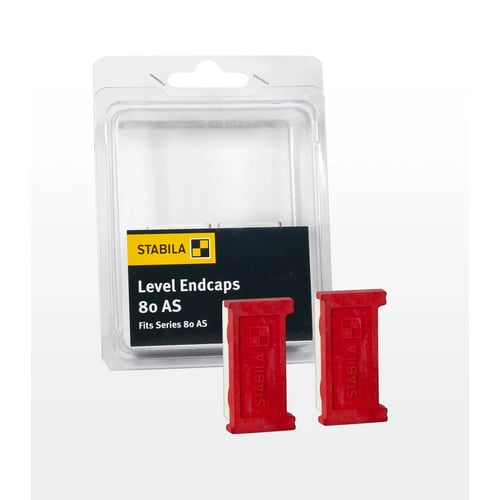 Stabila Type 80 AS-2 / 80 ASM-2 Rubber Endcaps (Pair) - 20045