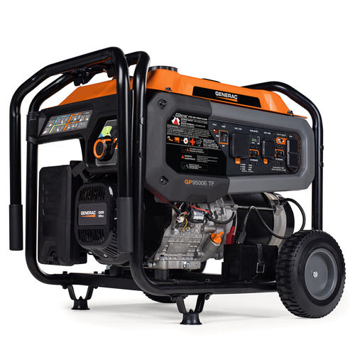 Generac GP9500E Tri Fuel, 50ST Portable Generator - 8061