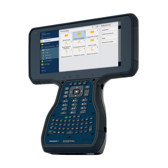 Spectra Geospatial Ranger 7 V2 Data Collector, HARDWARE ONLY (QWERTY, Americas/EU WWAN) - RG72-002-001DC