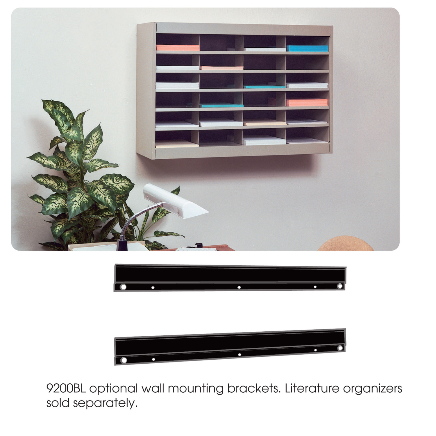 EZ-Stor-wall-mounting-kit-by-Safco-model-9200BL-black