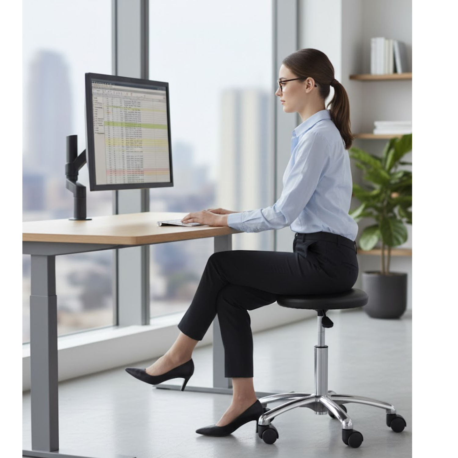 Economy-Lab-Chair-Safco-Black-3434BL-for-Laboratory-or-Industrial-Use