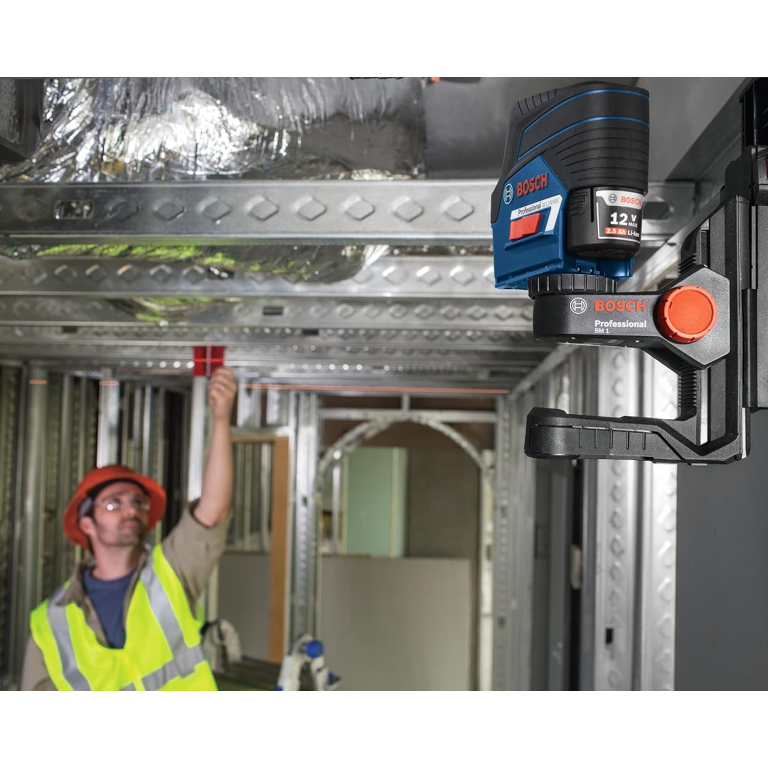 GCL100-80C-12V-Max-Laser-Level-Plumb-Points-Professional-Alignment