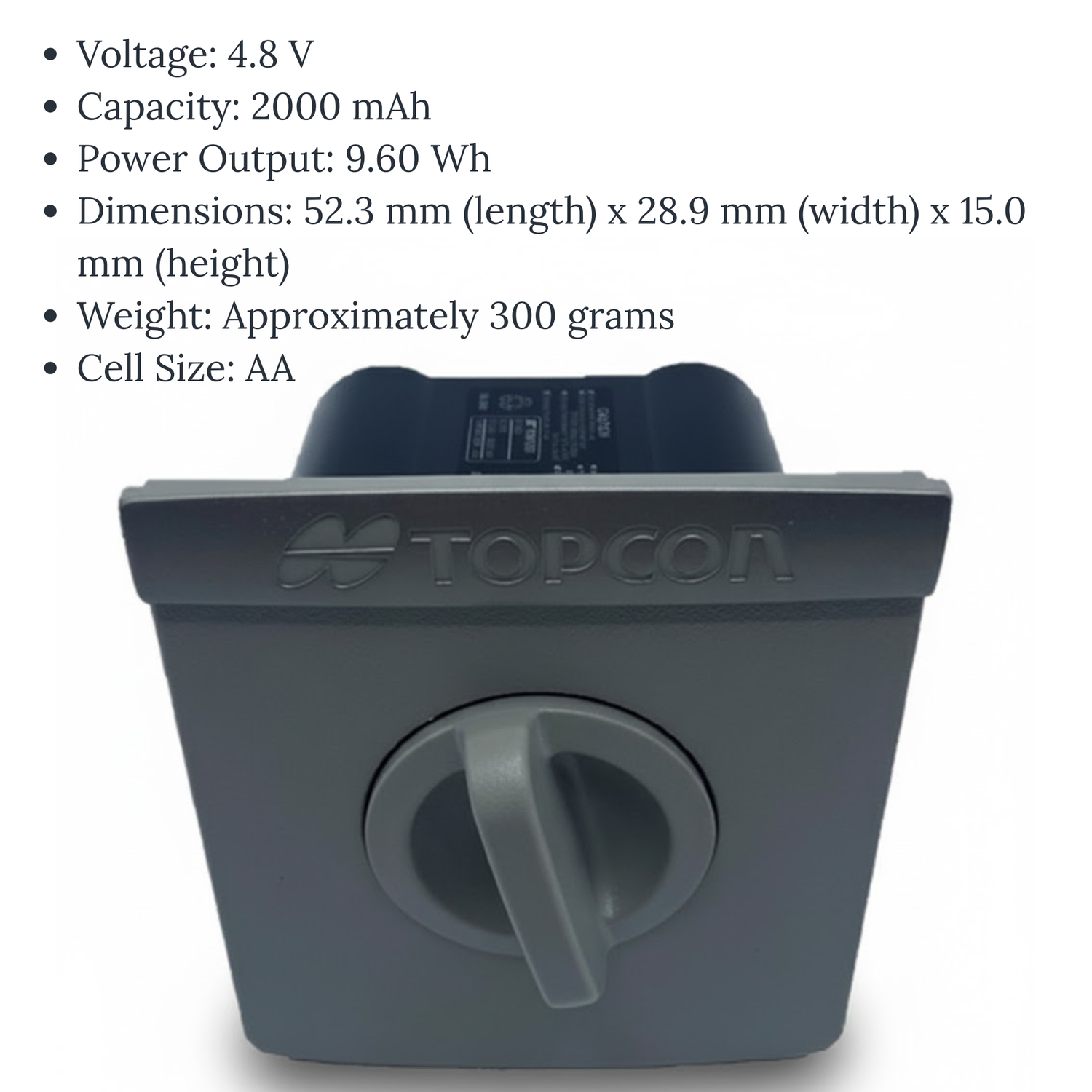 Genuine-Topcon-BT-68Q-Rechargeable-Battery-Laser-Receiver