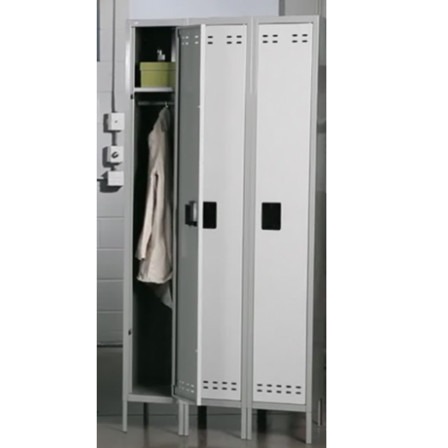 Gray-safco-5525GR-3-wide-single-tier-locker-school-gym-office