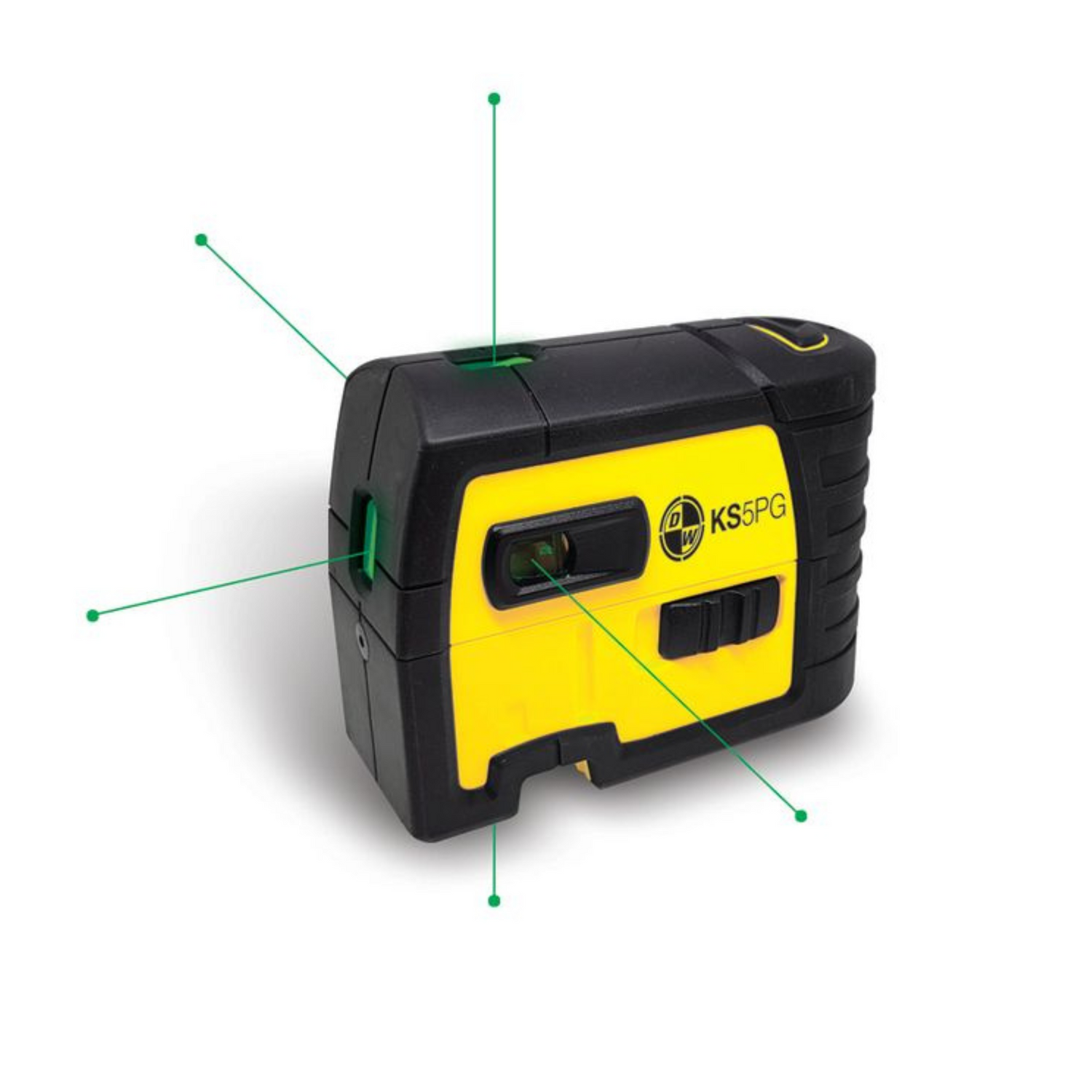 High-visibility-5-point-green-laser-level-SitePro-KS5PG