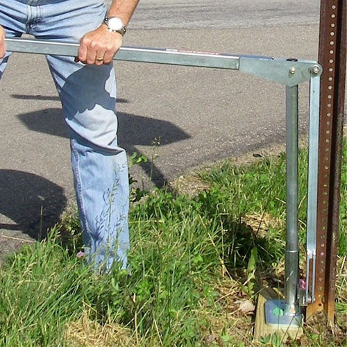 JackJaw 300 U-Channel Sign Post Puller - site 1