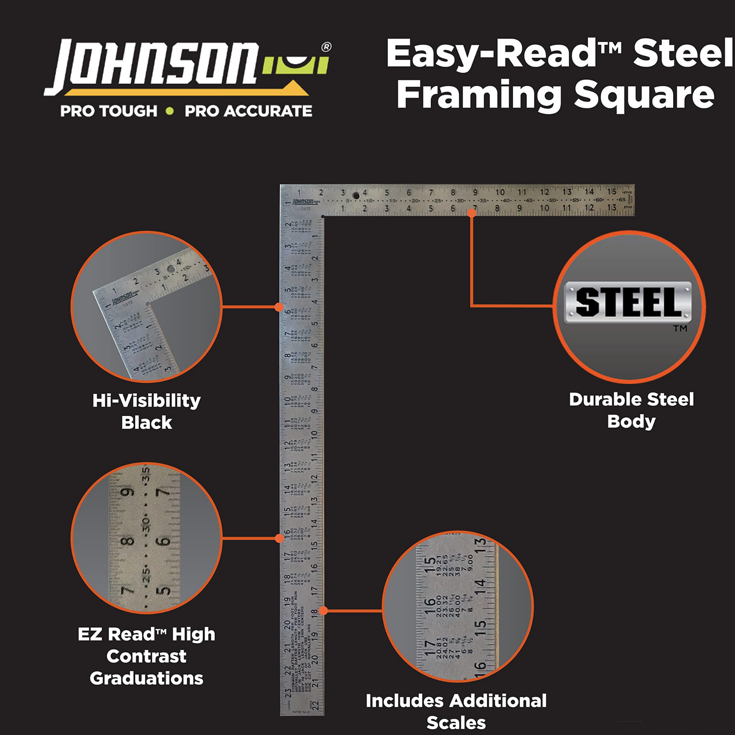 Johnson-Level-CS12-16x24-inch-Big-J-Pro-Stainless-Framing-Square