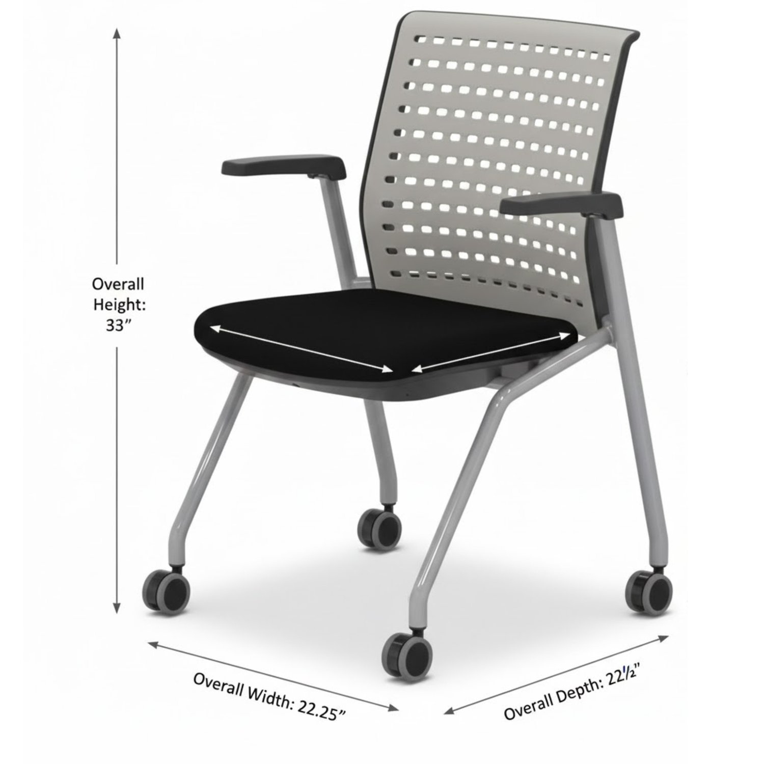 KTS1SGBLK-Safco-Thesis-Chair-2-Count-Training-Seating-with-Arms-Nesting-Function