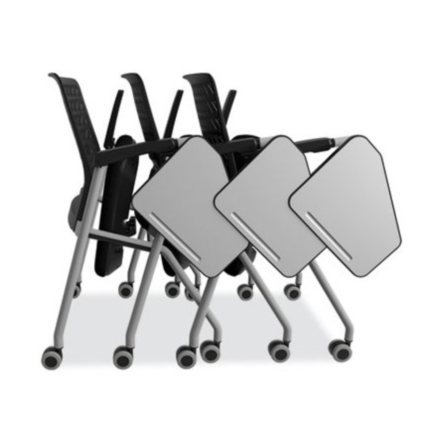KTX3SBBLK-Safco-Thesis-Chair-Set-2-Flex-Back-Tablet-Arm-Durable-Office-Training-Furniture-Nesting