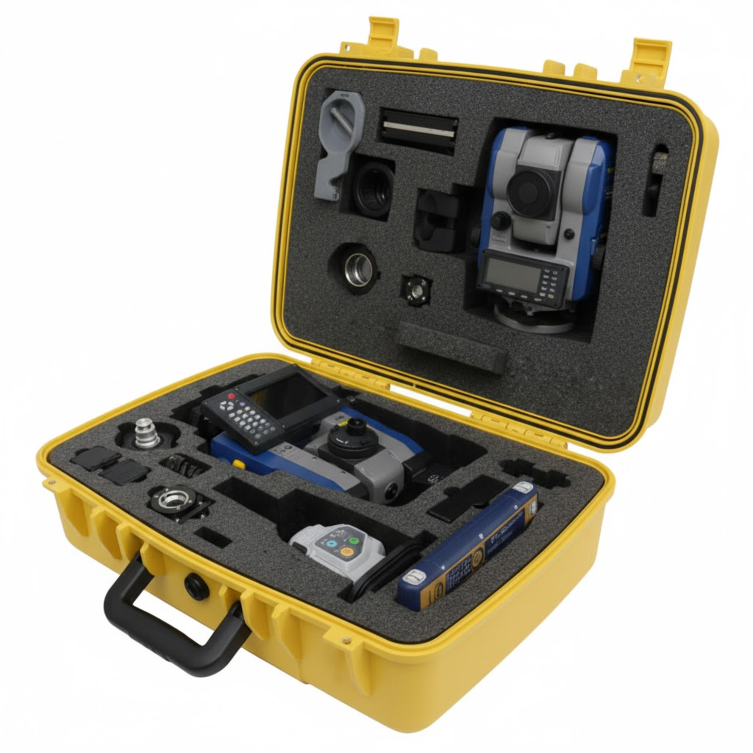 Large-Carrying-Case-Topcon-GT-Total-Station-FC-5000-RC-5-Storage