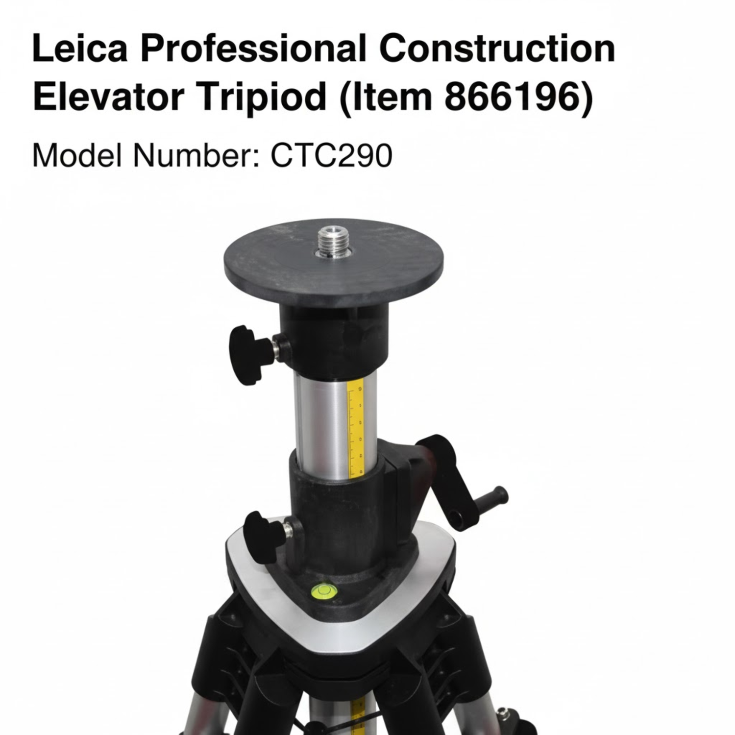 Leica-ctc290-heavy-duty-elevator-tripod-for-construction-surveying