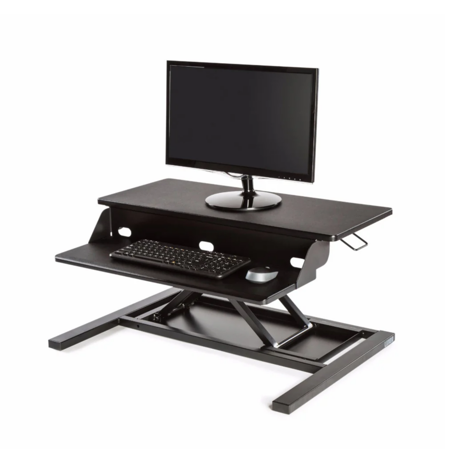 Luxor-CVTR-PRO-BK-Pro-32-in-black-desk-converter-for-standing-work