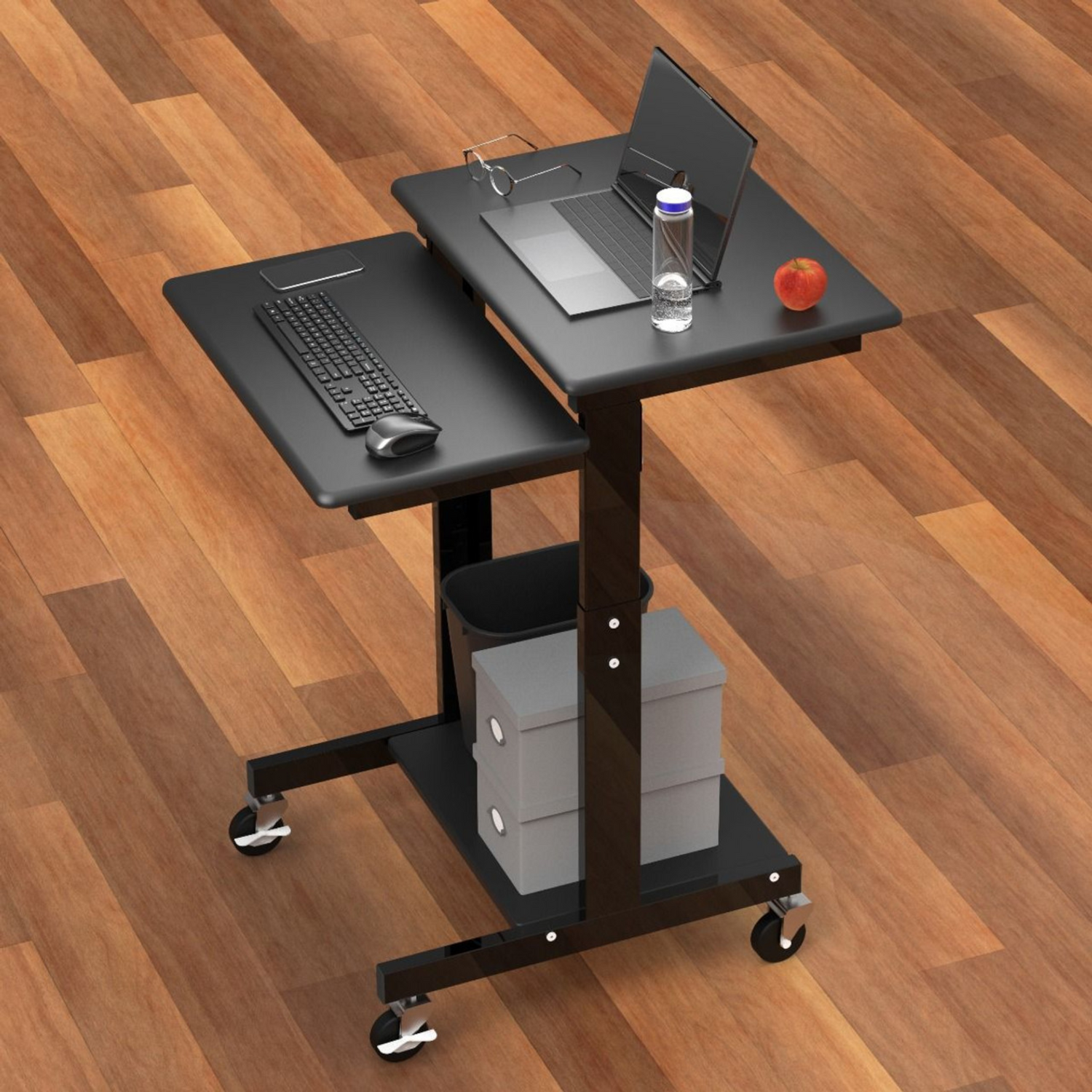 Luxor-Mobile-Presentation-Workstation-with-Adjustable-Height-Model-PS3945
