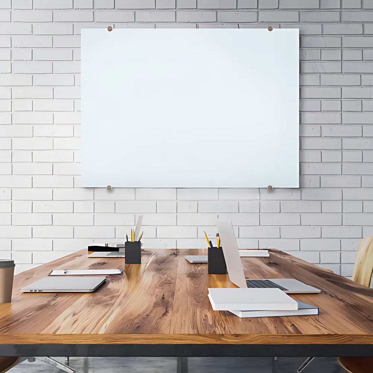 Luxor-wall-mounted-glass-whiteboard-48x36-inches-magnetic-WGB4836M