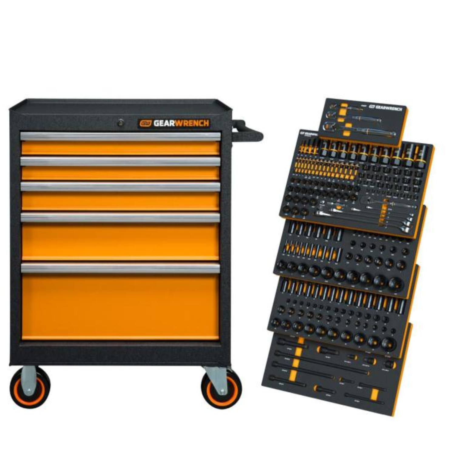MEGAMOD247-Gearwrench-247-Piece-Tool-Set-Foam-Trays-organized-mechanics-tools