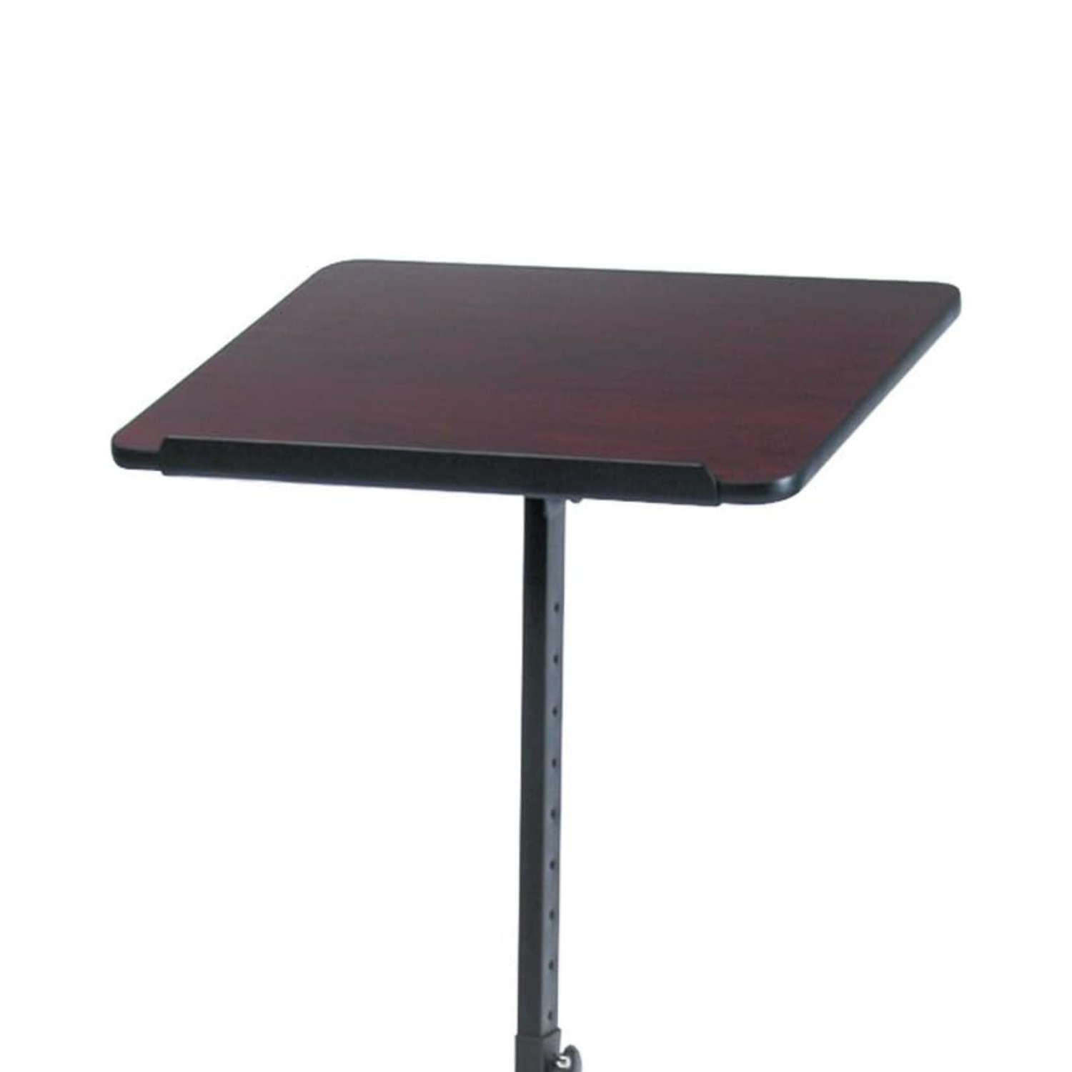 Mahogany-wood-adjustable-speaker-stand-Safco-8921MH-office-meeting-room-furniture