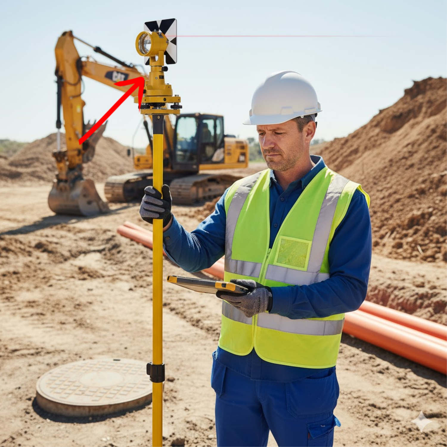 Northwest-NPA11-Single-Prism-Package-with-Optical-Plummet-Topcon-Compatible