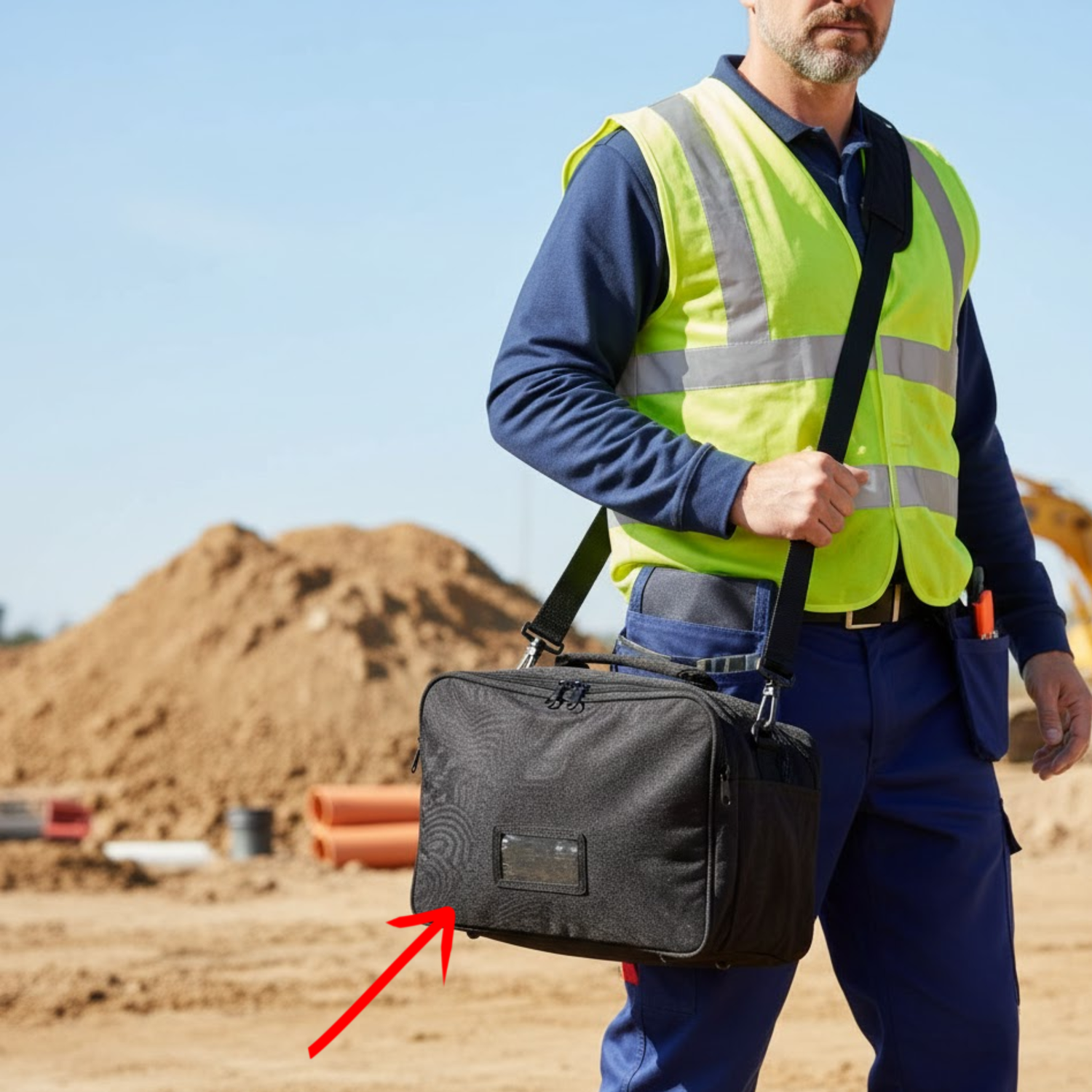 Nylon-Carry-Bag-for-Schonstedt-1205CXB-TDR-Cable-Analyzer