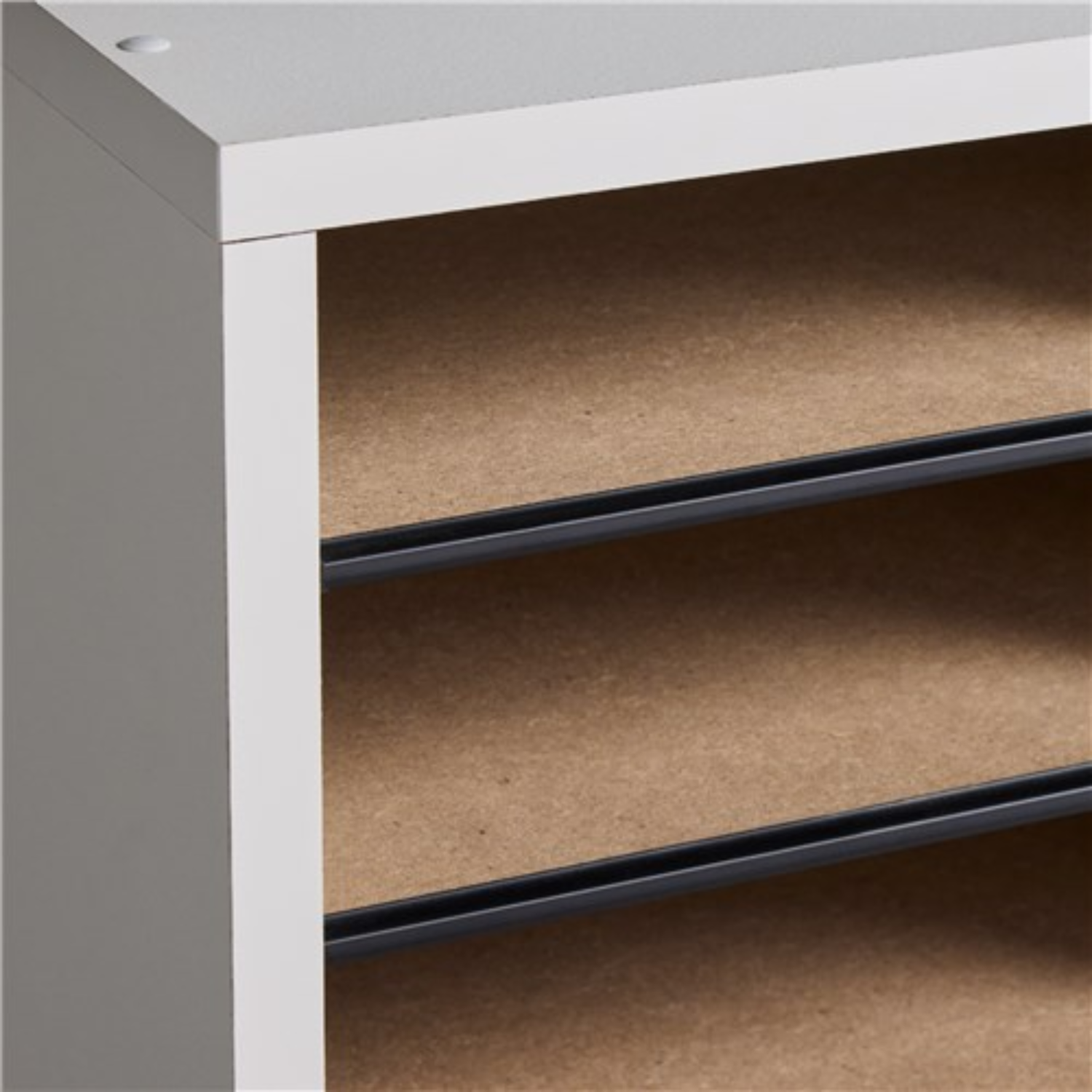 Office-filing-system-24-sections-gray-wood-sorter-Safco-document-management