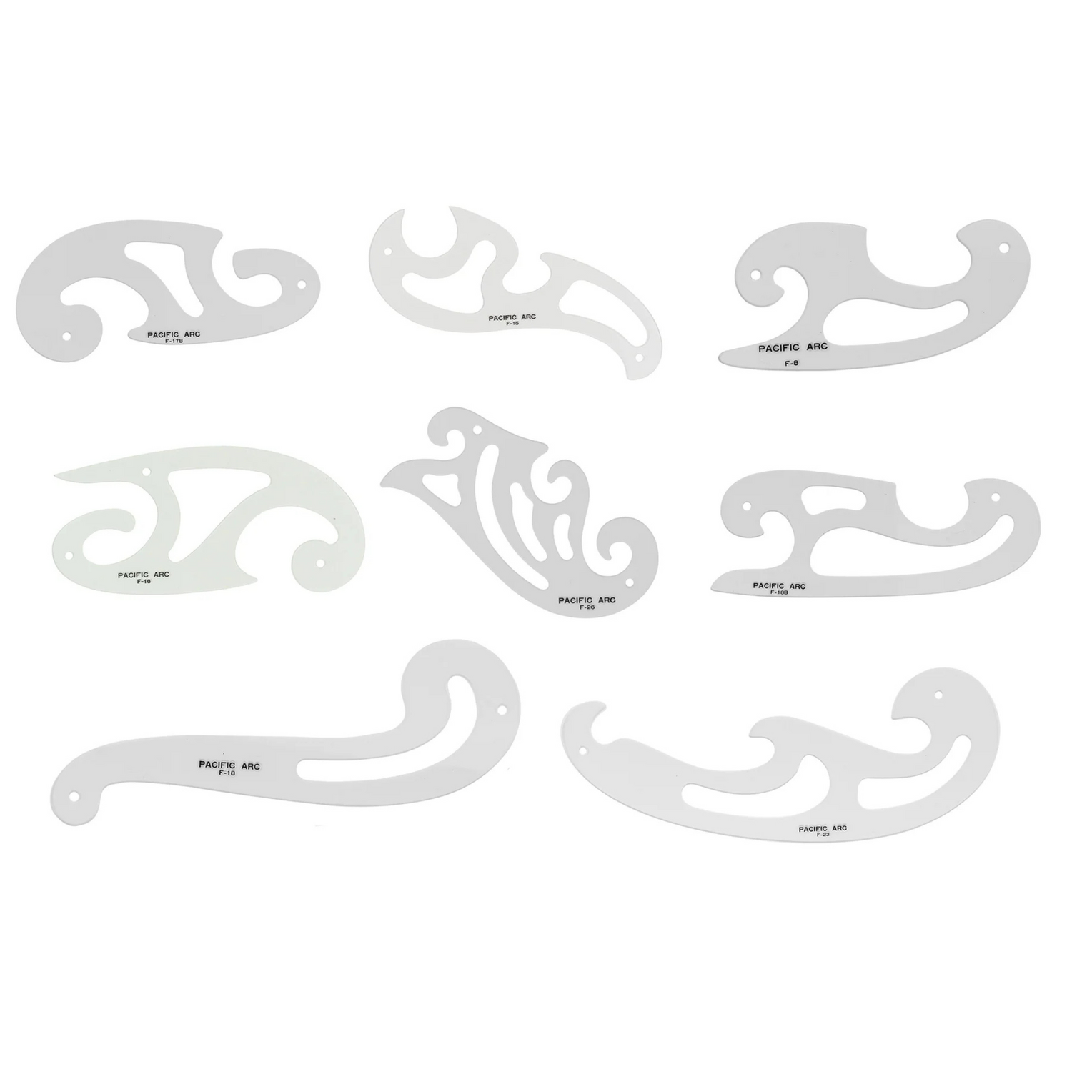 Pacific-Arc-FC-3000-French-Curve-Set-for-precision-drawing-and-design