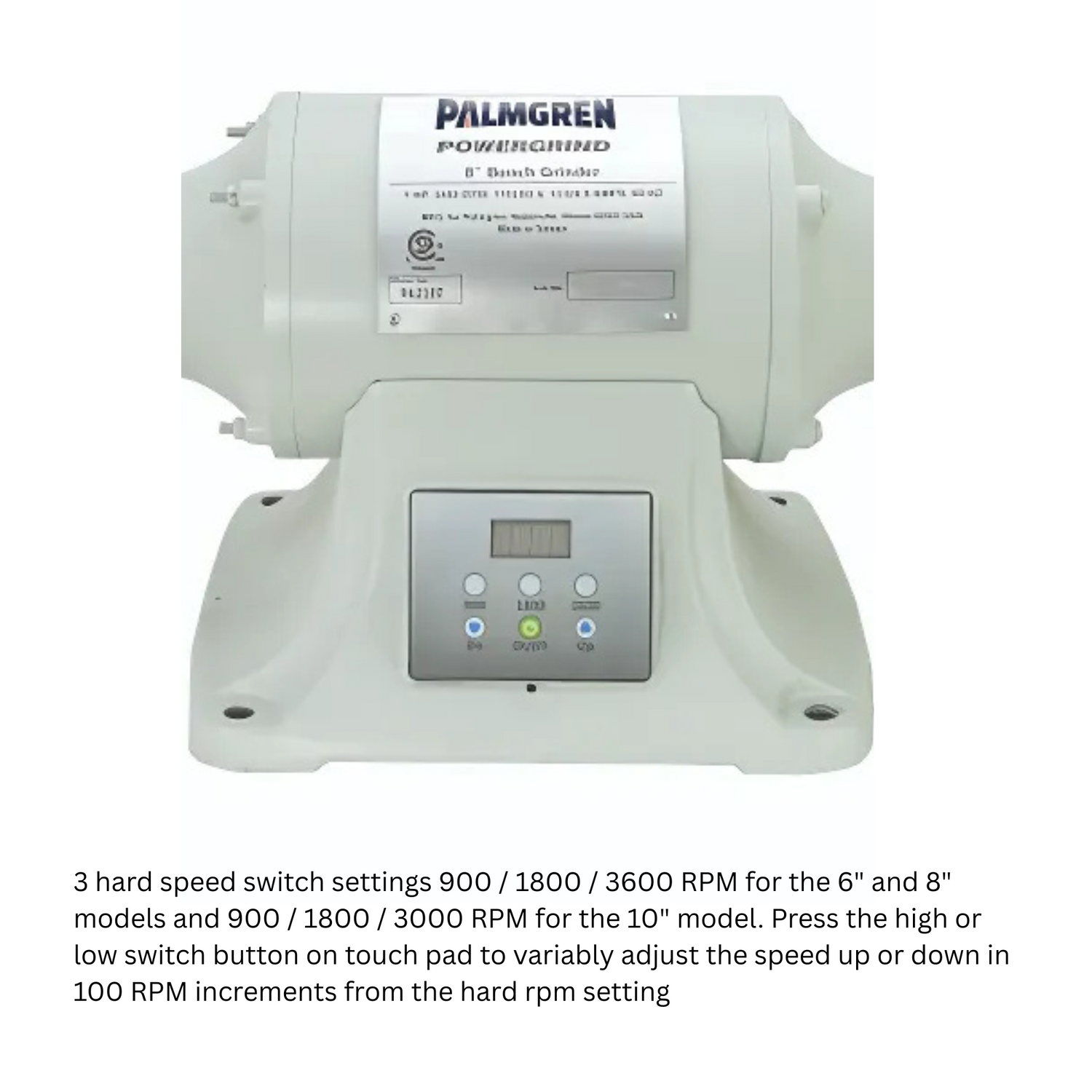 Palmgren-Powergrind-XP-Bench-Buffer-8inch-1HP-115-240V-9682107