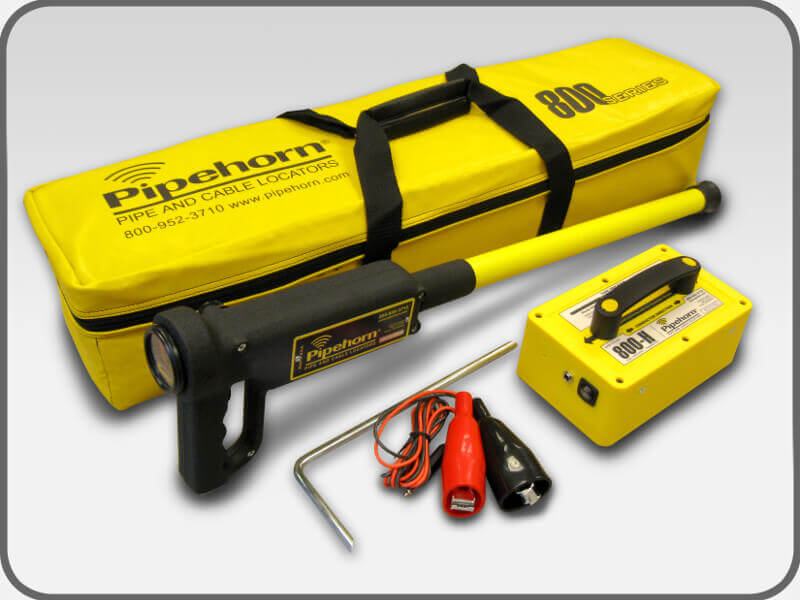 Pipehorn 800H Single-Frequency Pipe & Cable Locator set