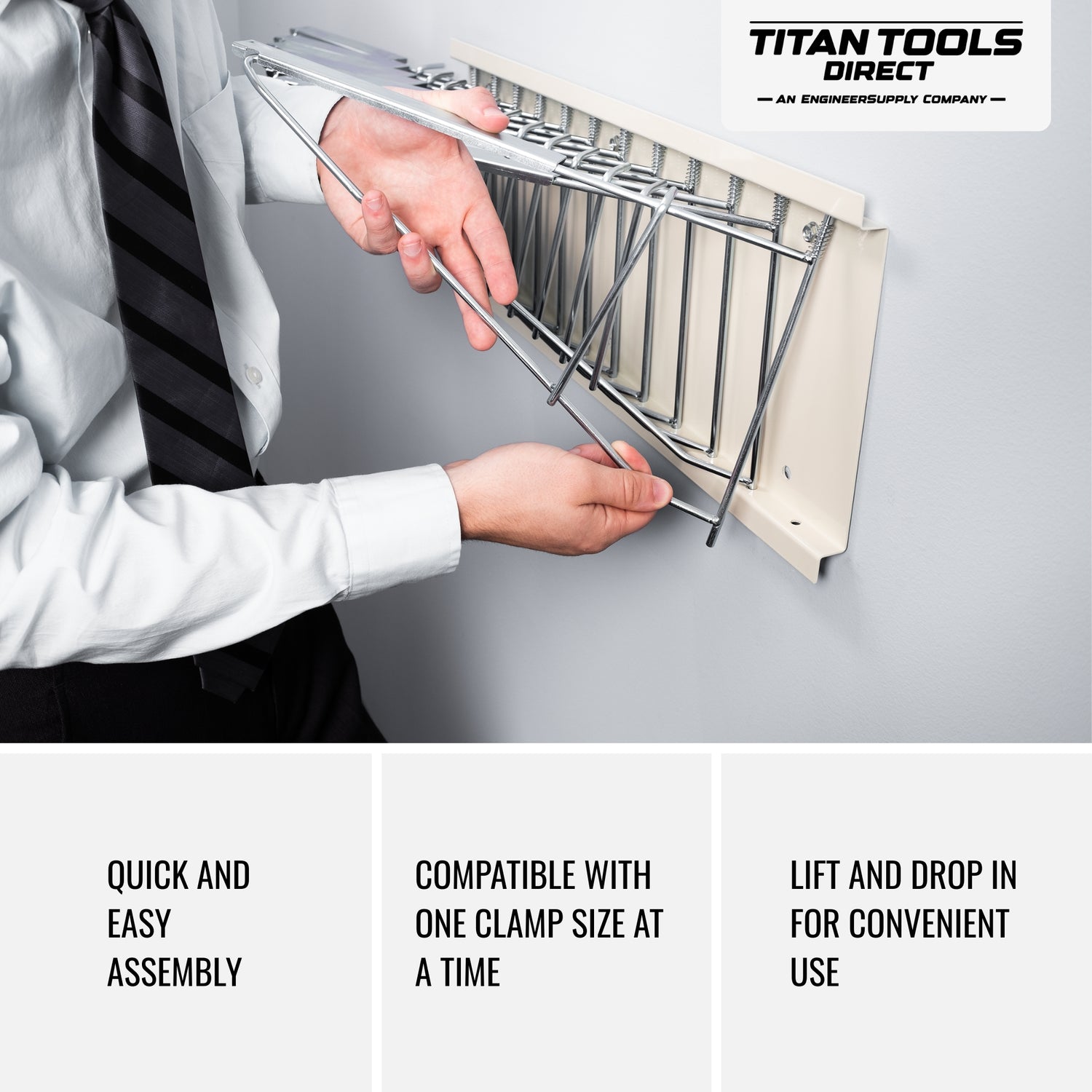 Premium-Wall-Rack-for-Hanging-Clamps-Titan-Tools-TTD4145