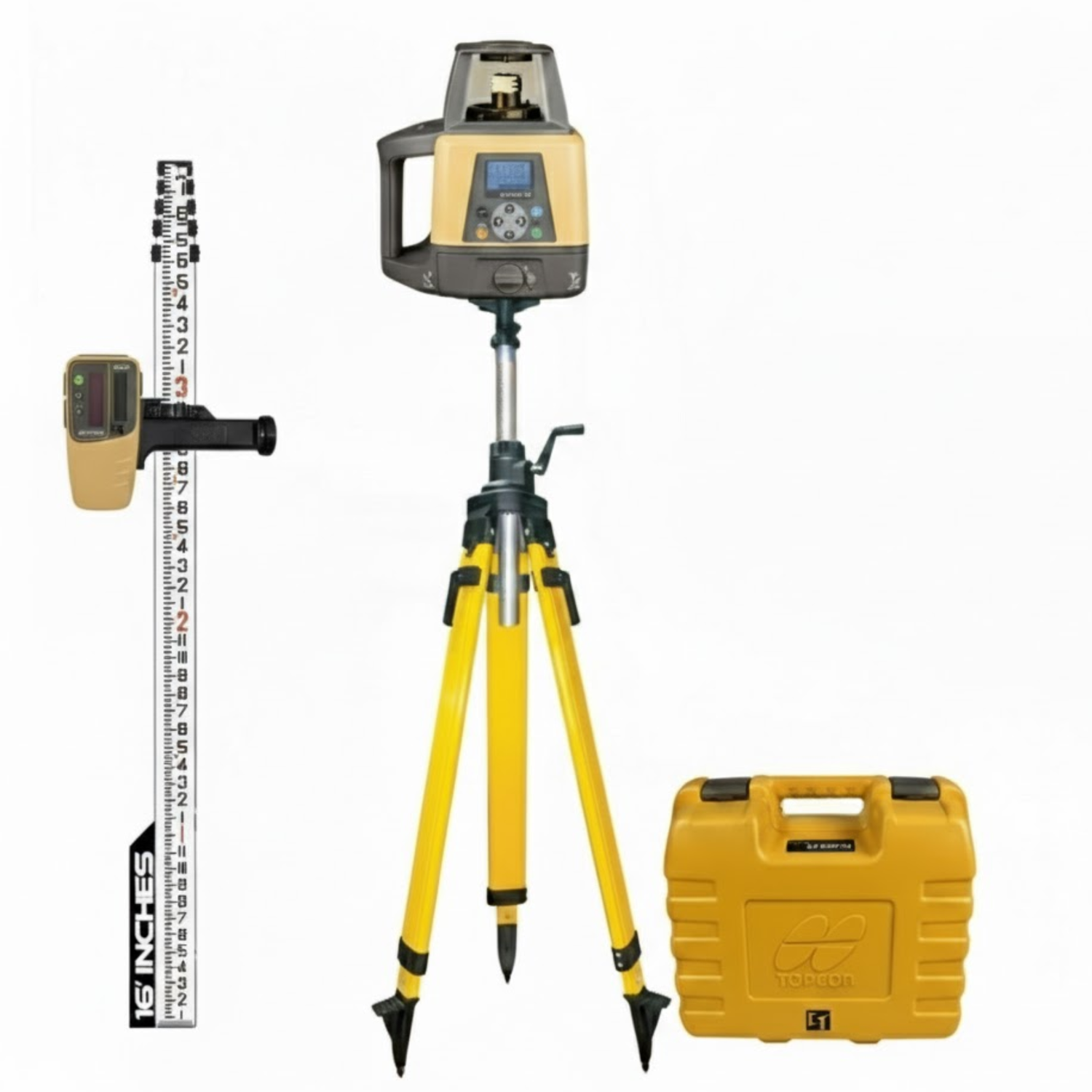 Professional-Topcon-Rotary-Laser-Level-Remote-Control-Included