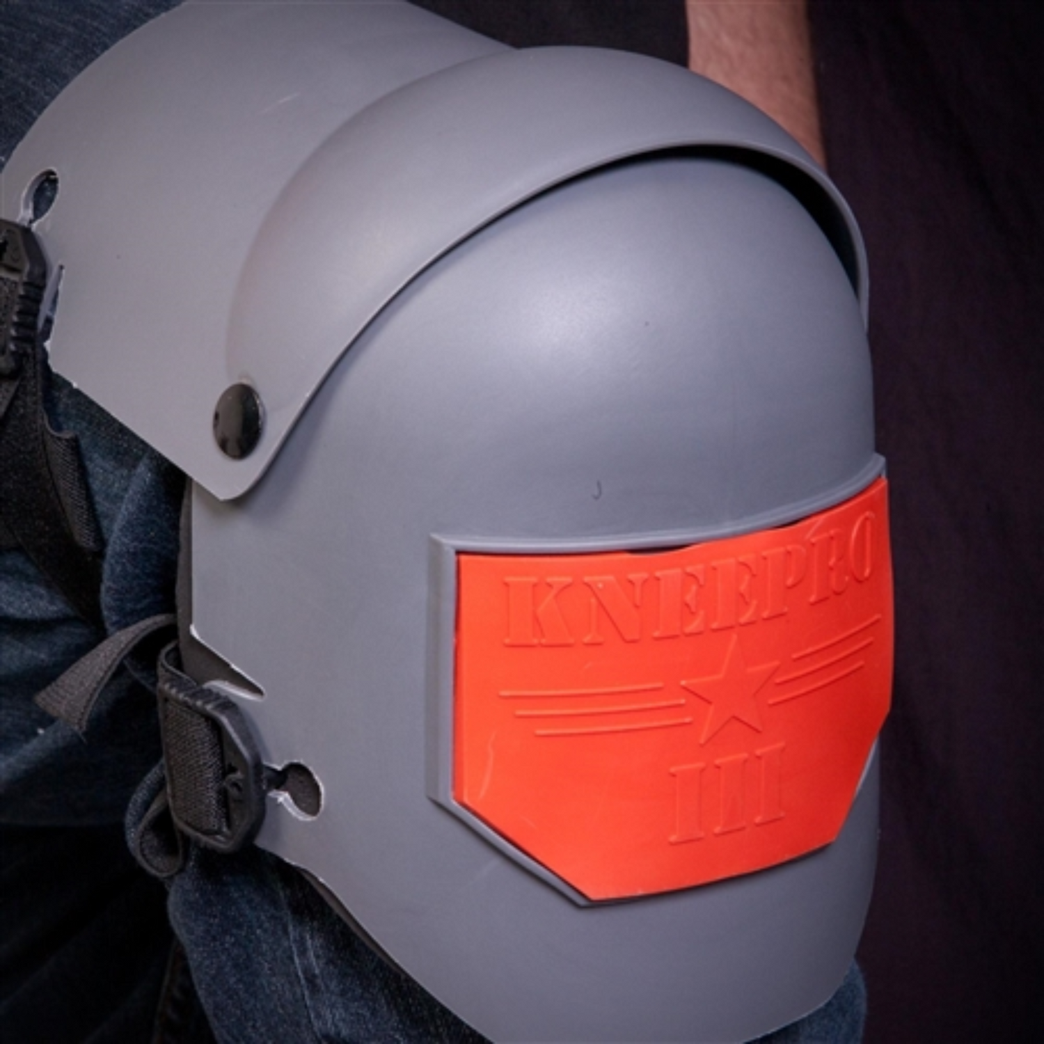 Protective-Knee-Pads-Sellstrom-Ultra-Flex-III-Grey-Orange-Model-S96110