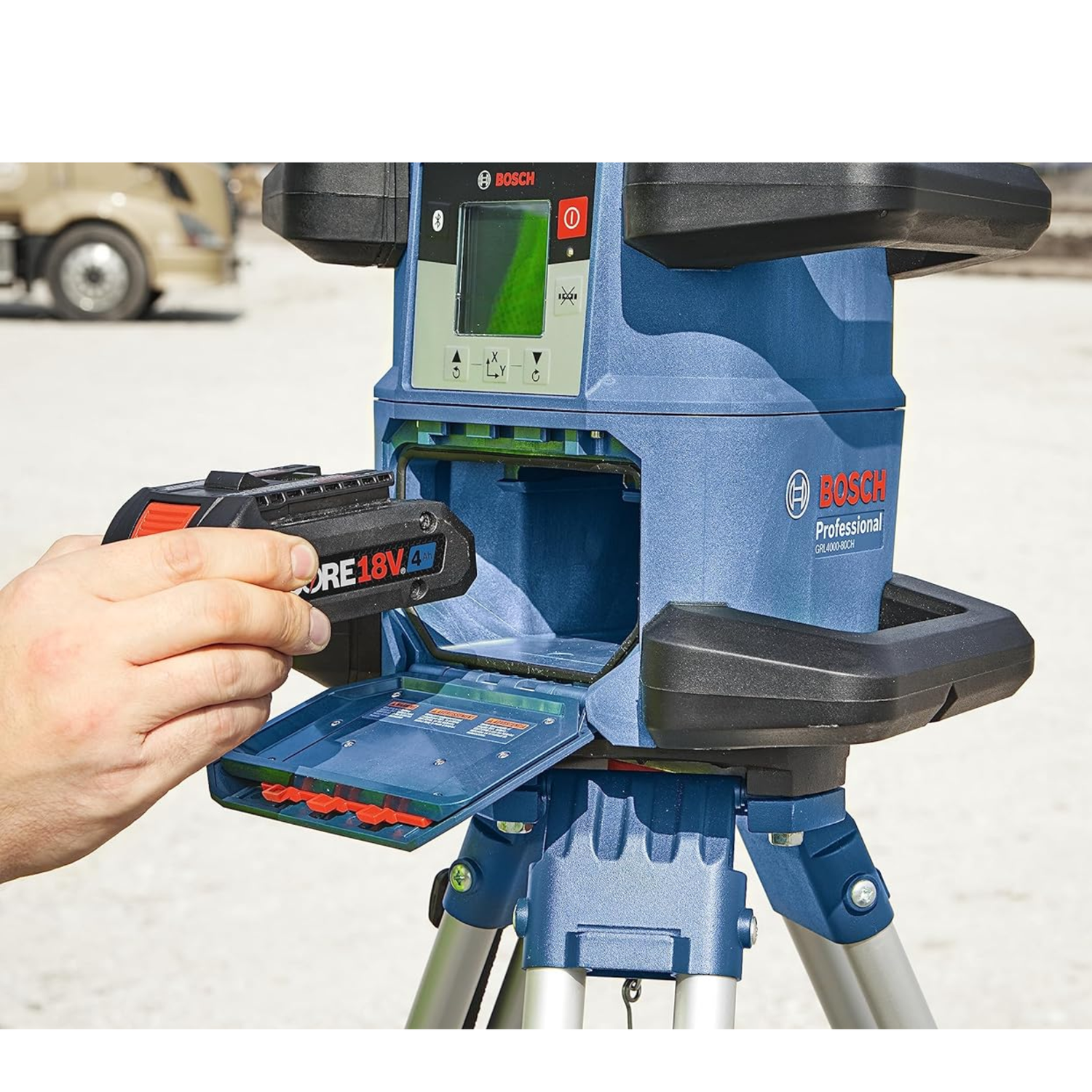 REVOLVE4000-Horizontal-Rotary-Laser-GRL4000-80CH-Self-Leveling-Tool