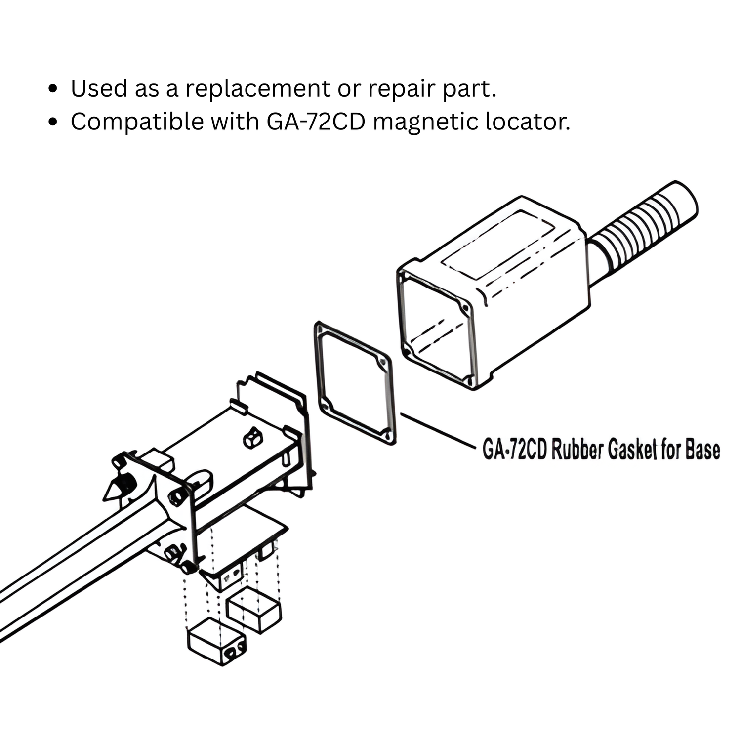 Rubber-Gasket-for-Base-of-Schonstedt-GA-72CD-Locator-208323