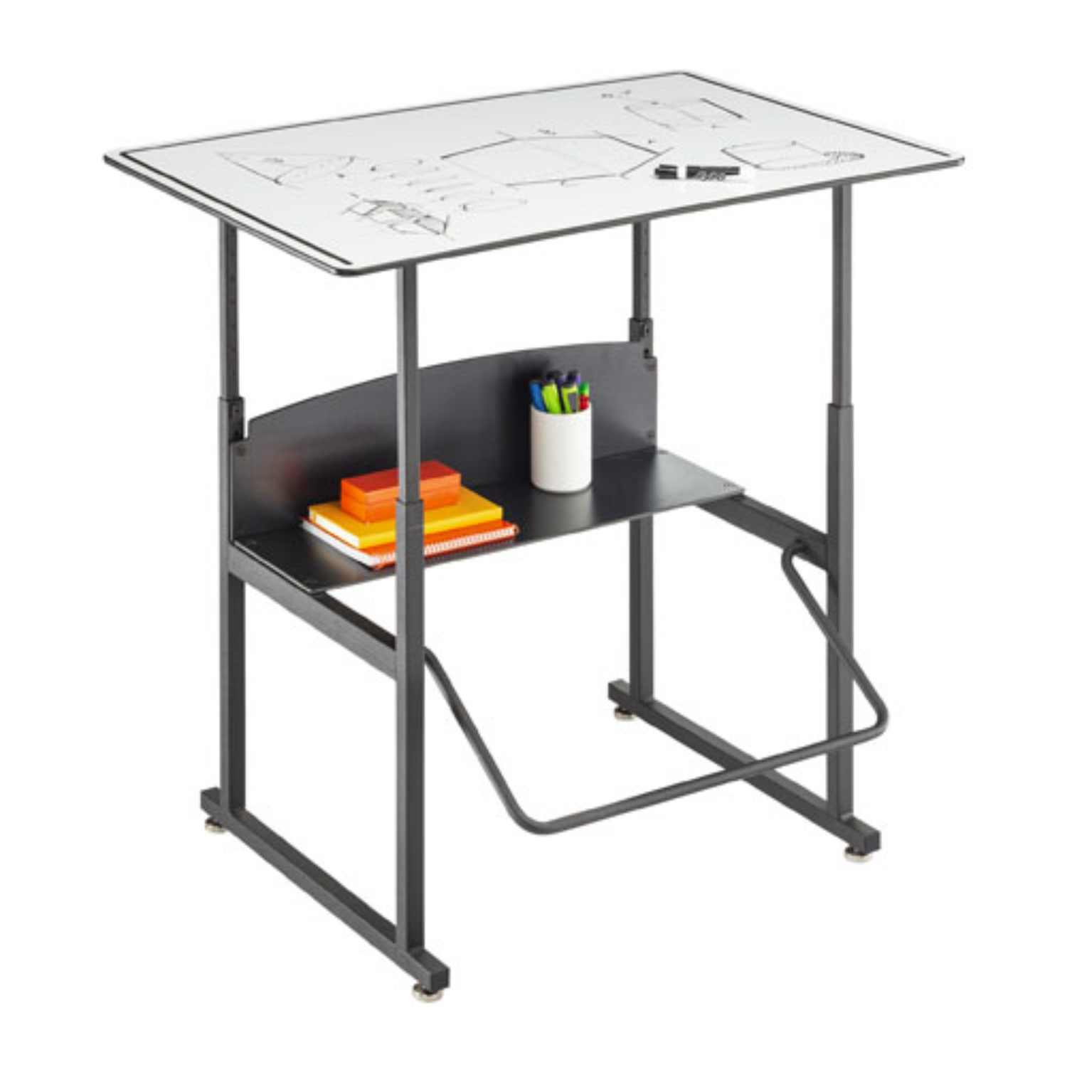 Safco-1208DE-AlphaBetter-Desk-height-adjustable-36-by-24-inch-dry-erase-surface