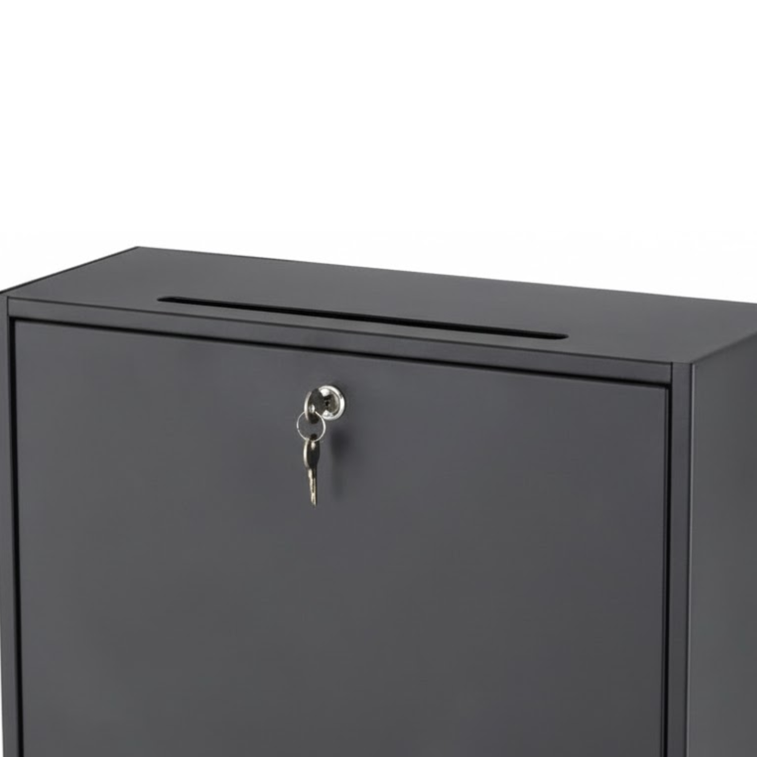 Safco-18-inch-square-mailbox-4259BL-black-interoffice-communication