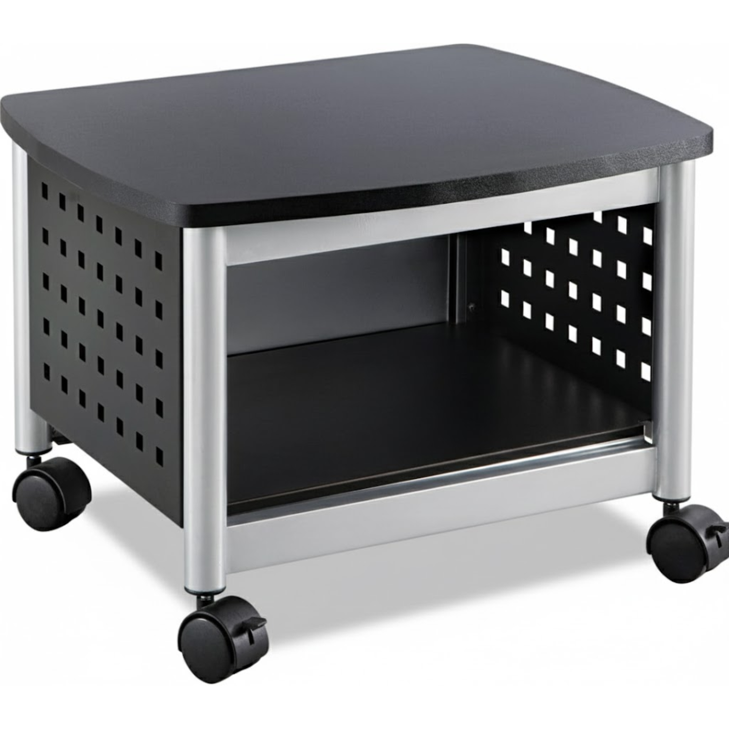 Safco-1855bl-scoot-series-low-profile-mobile-printer-stand
