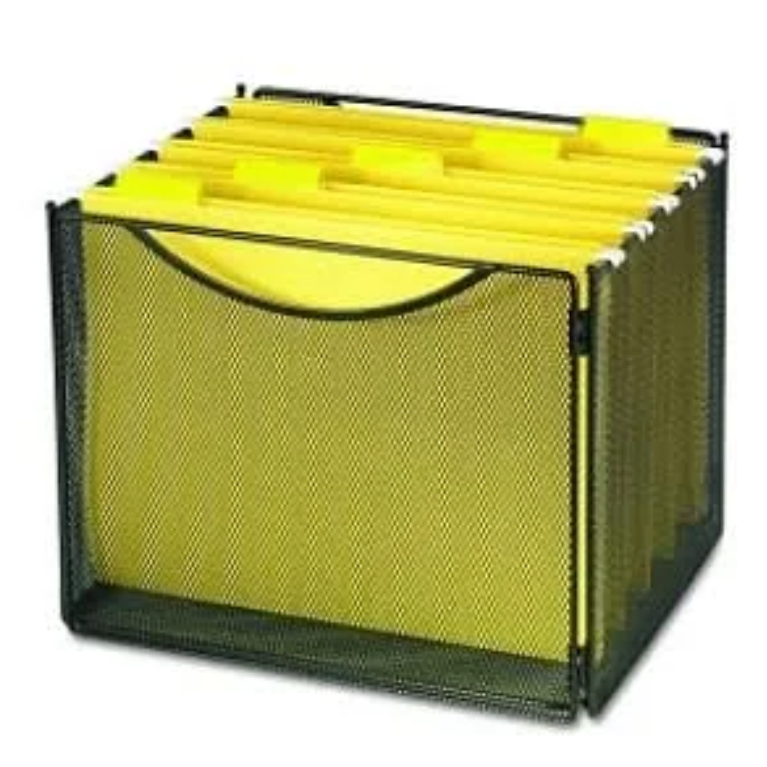 Safco-2170bl-onyx-10-inch-deep-mesh-filing-storage-box-black
