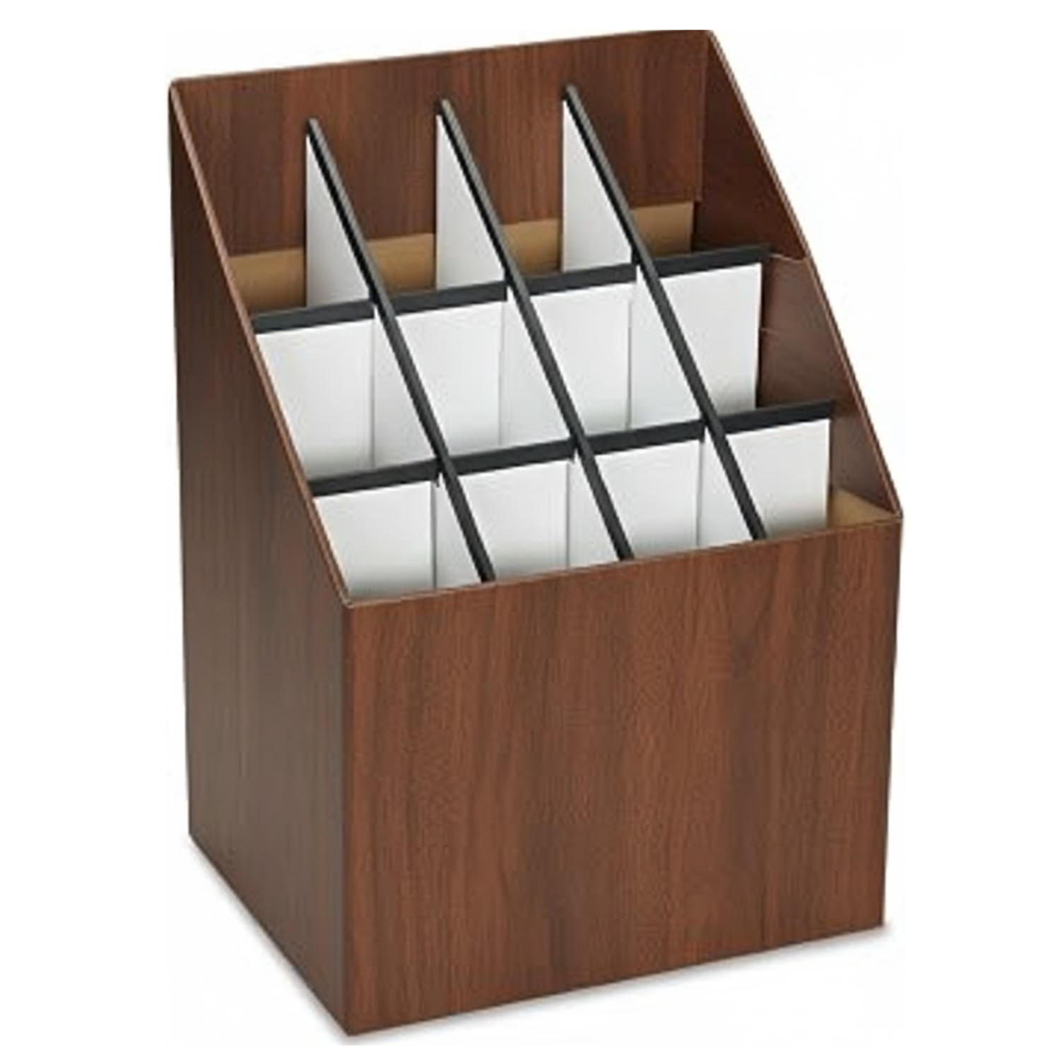Safco-3079-Upright-Roll-File-Twelve-Section-Vertical-Document-Holder
