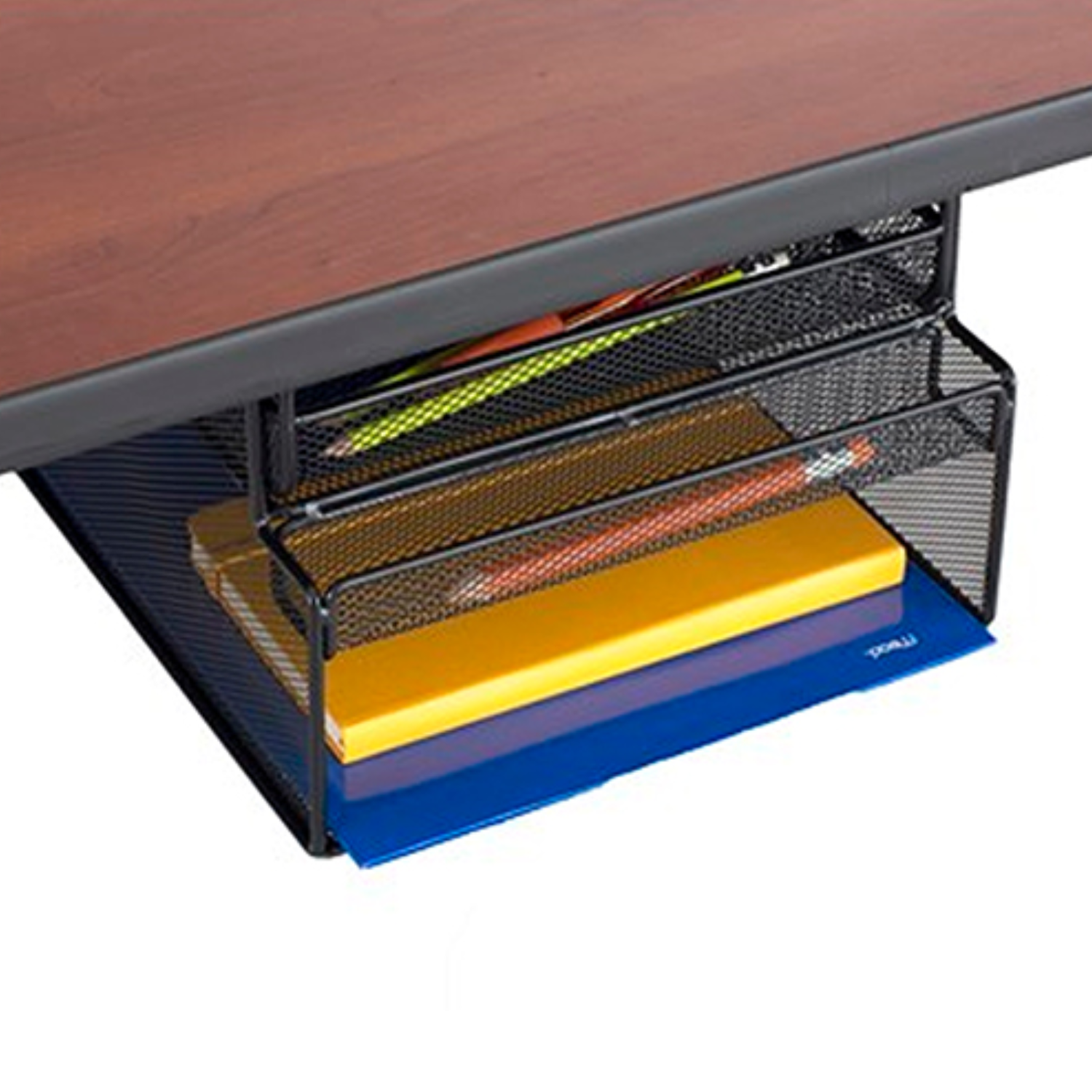 Safco-3244bl-onyx-series-mesh-mountable-wall-file-organizer