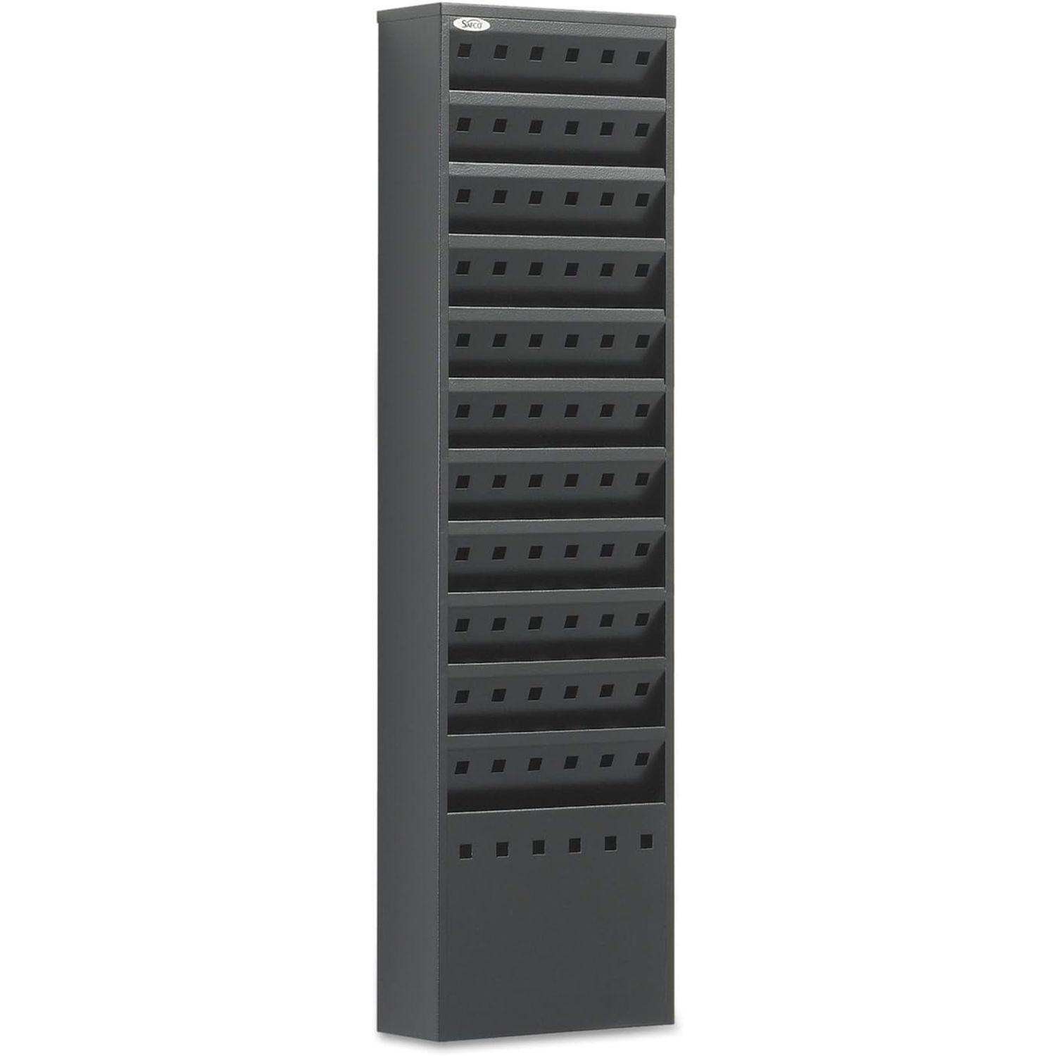Safco-4321BL-steel-literature-display-rack-for-waiting-room-or-office-11-tiers